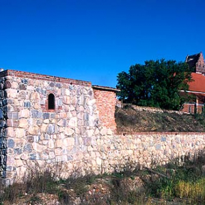 Morąg, mury obronne, warm-maz